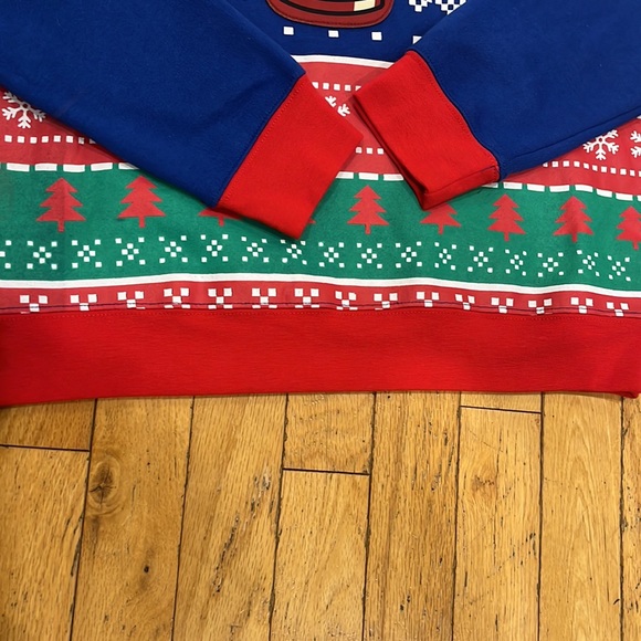 AWAKE CHEERS ugly Christmas sweatshirt. Like new condition. Women’s M / Men’s XS - Picture 4 of 8